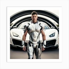 Futuristic Man 197 Art Print