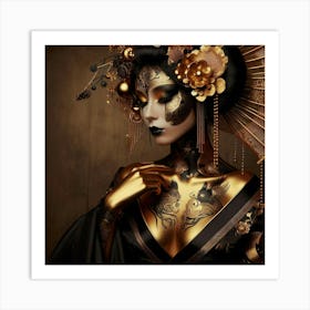 Geisha 206 Art Print