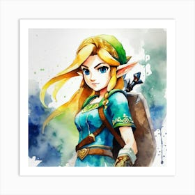 Legend Of Zelda Breath Of The Wild 5 Art Print