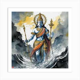 Vishnu Art Print