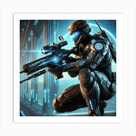 Converted Volt Sniper Image 2 Art Print