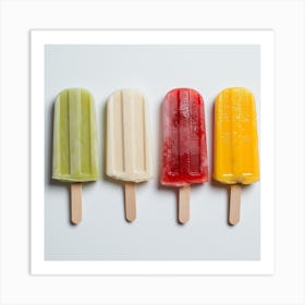 Popsicles 7 Art Print