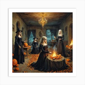 Witches Art Print