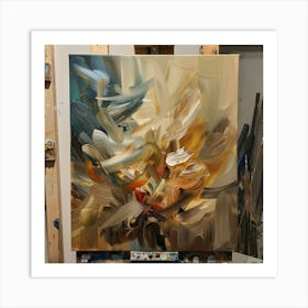 Abstract Painting 15 Art Print