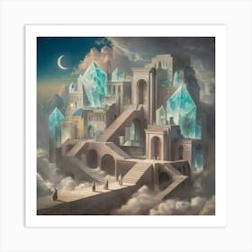 Ethyral City Art Print