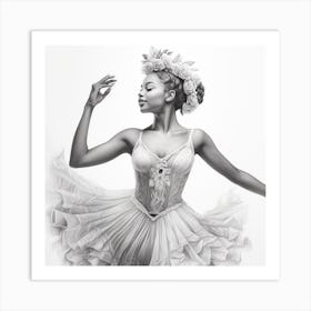 Ballerina Art Print