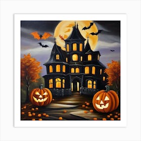 Haunted House 14 Art Print