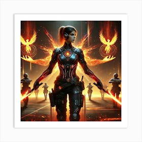 Daria Ashheart Scifi Art Print