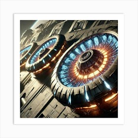 Shield Generators Converted Art Print