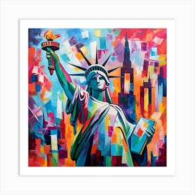 Statue Of Liberty Art Print