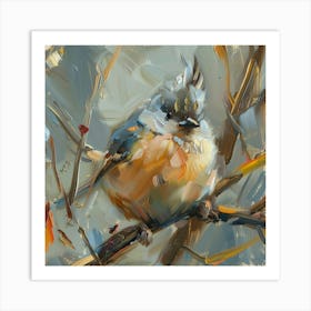 Titmice 5 Art Print