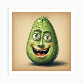 Avocado Art Print