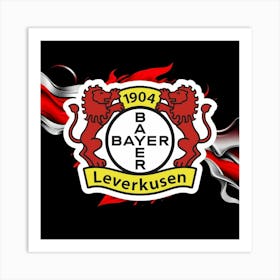 Bayer 04 Leverkusen Logo Wall Art 20 Art Print