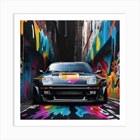 Graffiti Car 1 Art Print