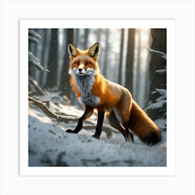 Red Fox 11 Art Print