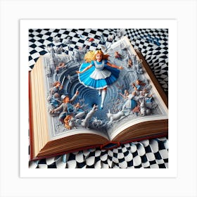 Alice In Wonderland 36 Art Print