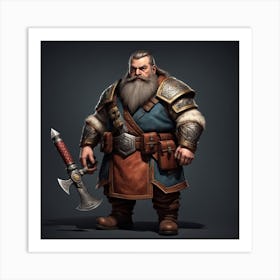 Viking Warrior 2 Art Print