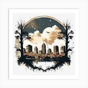 Cityscape 7 Art Print