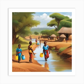 African Child Art Print