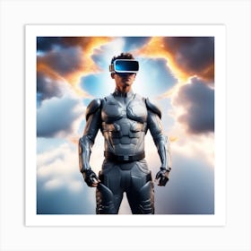 Vr Headset 13 Art Print