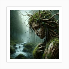 Tree In The Forest Art Print