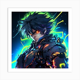 Anime Character Art Print