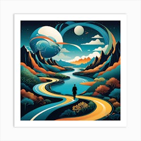 Road To Nowhere Art Print