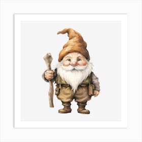 Gnome 10 Art Print