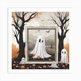 Ghosts Art Print