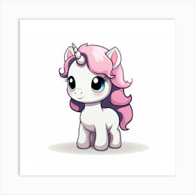 Cute Unicorn 23 Art Print