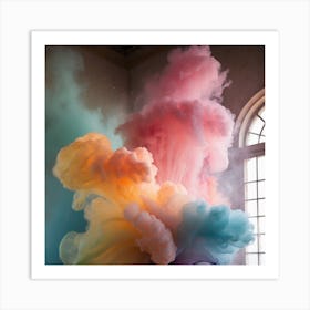 Smoke Art Print