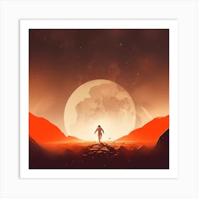 Nasa Mars Art Print