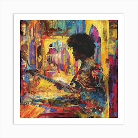 Jimi Hendrix 1 Art Print