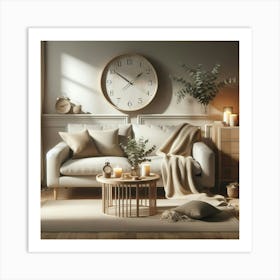 Modern Living Room 56 Art Print