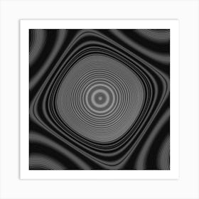 Digital Art Background Black White Art Print