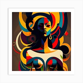 BB Borsa African Masterpiece Samara Art Print