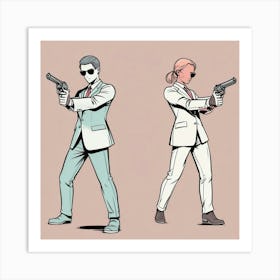 Pulp Fiction Dance Art Prints (26) Art Print