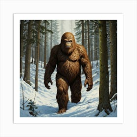 Bigfoot 10 Art Print