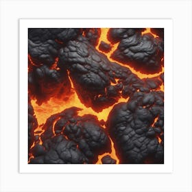 Lava Flow 35 Art Print