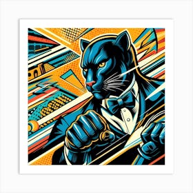 Black Panther Art Print