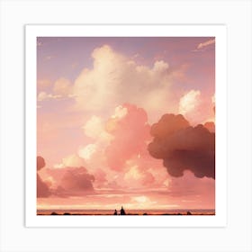 Cloudy Sky Art Print