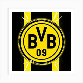 Borussia Dortmund Logo Wall Art 25 Art Print