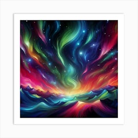 Aurora Borealis 3 Art Print