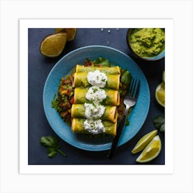 Enchiladas Verdes Art Print