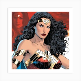 Wonder Woman 3 Art Print