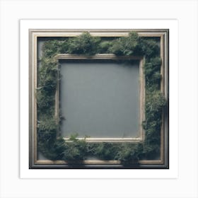 Mossy Frame Art Print