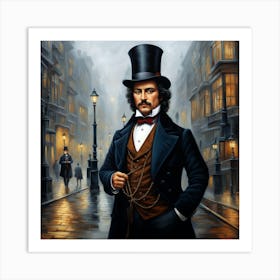 Charles Dickens Art Print