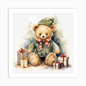 Teddy Bear Art Print