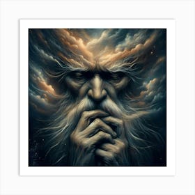 God Of The Sky Art Print