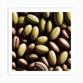 Coffee Beans 367 Art Print